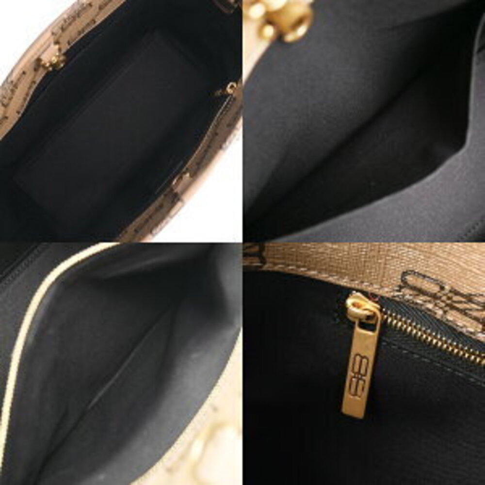 Balenciaga Shopper Monogram Signature Brown Handbag - Picture 8 of 9